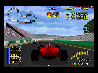 Human Grand Prix screenshot 2 for Nintendo 64